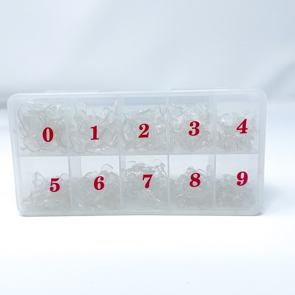 Clear Press-On Toe Nails - Picture 2 of 2